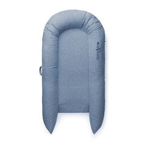 New in Package Deluxe+ Dockatot Indigo Chanbray